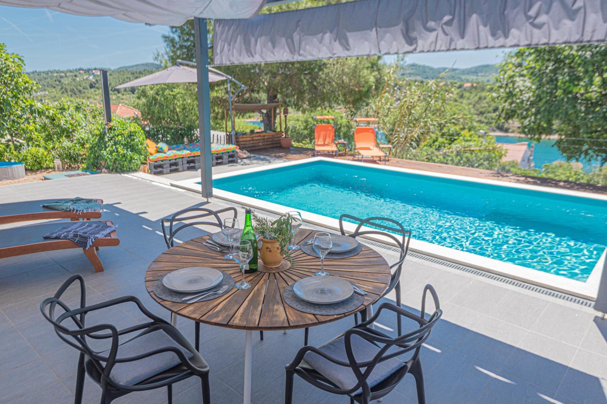 Kuca Mali Raj - Little Paradise Šibenik Exteriör bild