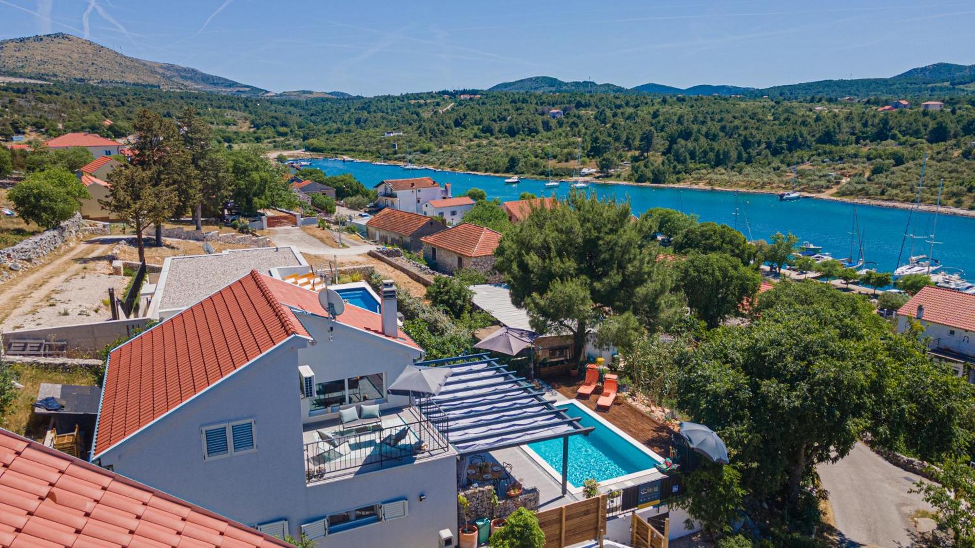 Kuca Mali Raj - Little Paradise Šibenik Exteriör bild