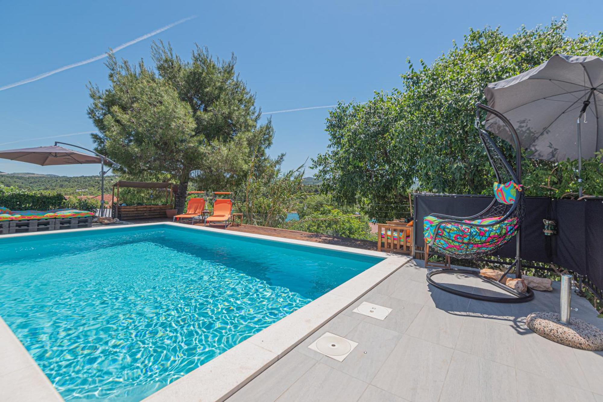Kuca Mali Raj - Little Paradise Šibenik Exteriör bild