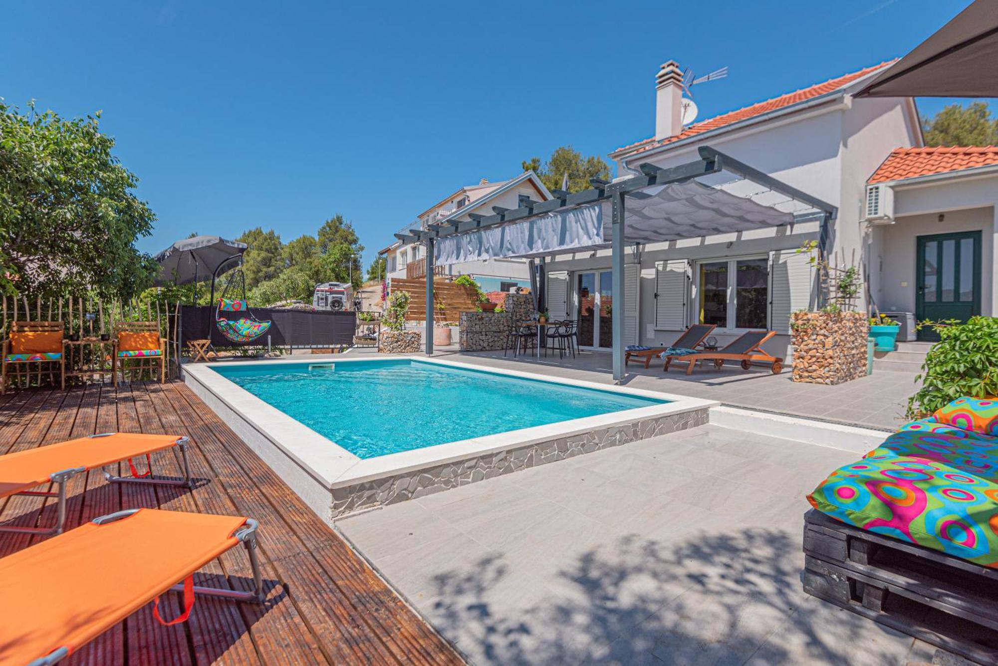 Kuca Mali Raj - Little Paradise Šibenik Exteriör bild