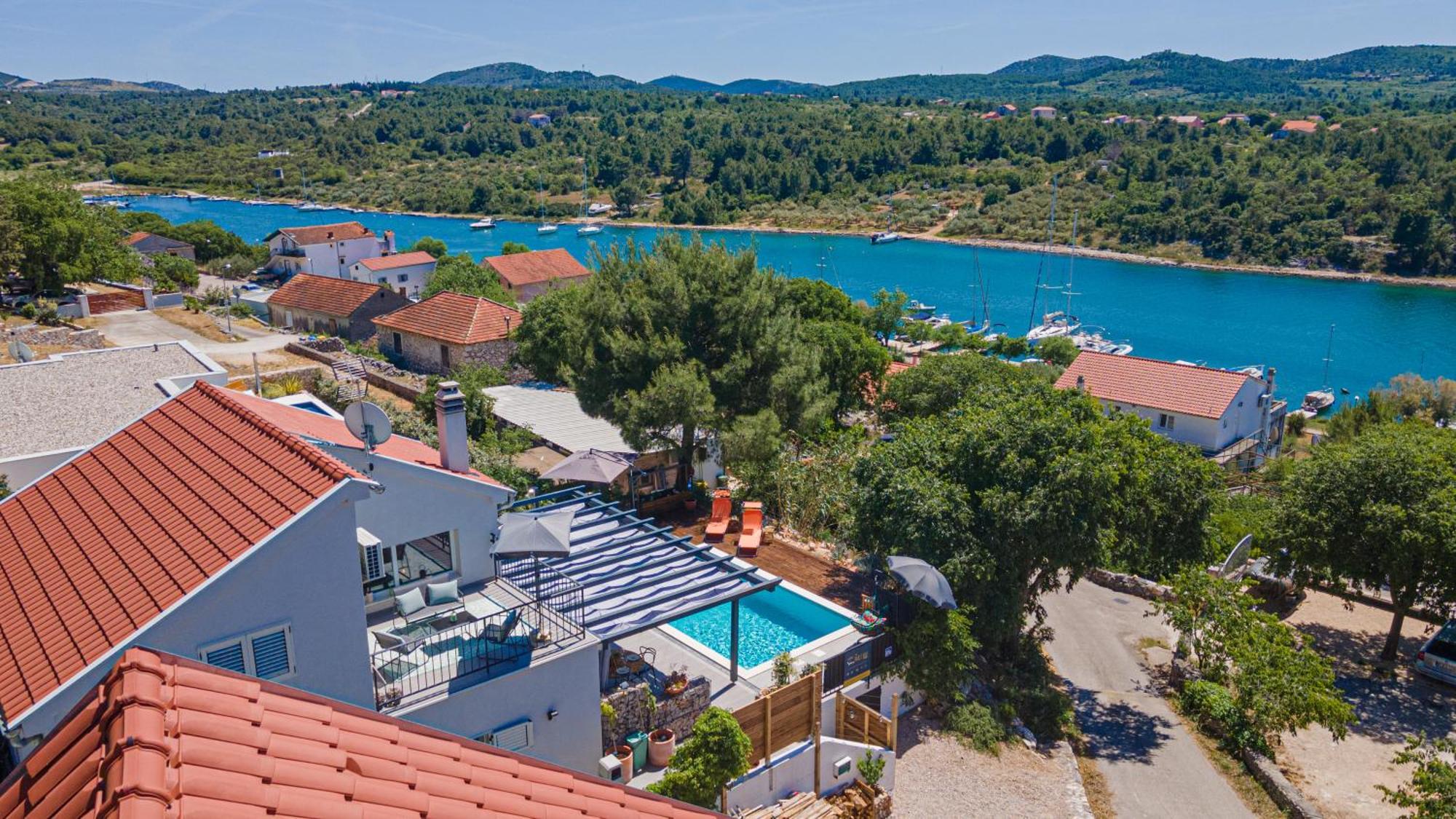 Kuca Mali Raj - Little Paradise Šibenik Exteriör bild